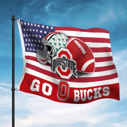 Ohio State Buckeyes Flag - 5 Sizes - The Best POD Fullfilment Platform