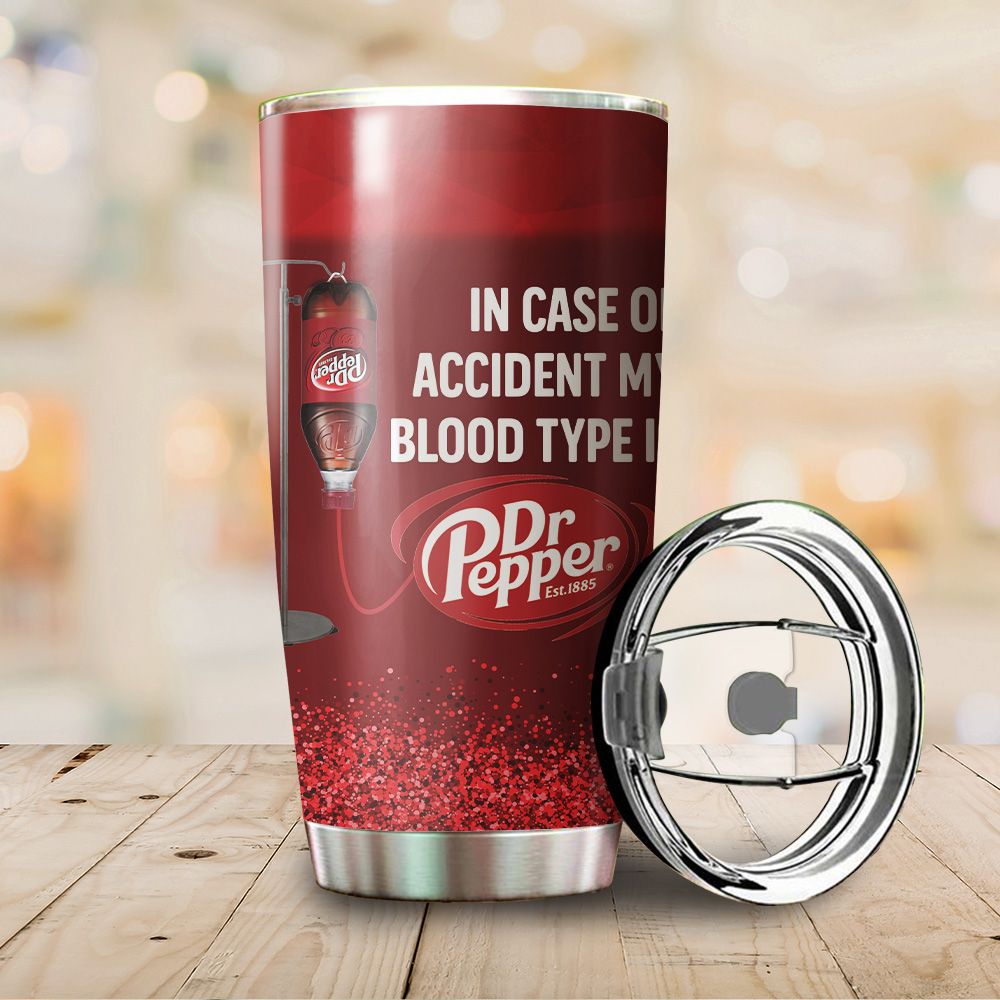 Dr. Pepper Tumbler, Dr. Pepper Cup, Custom Tumbler 